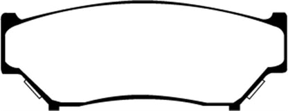 EBC 98-00 Chevrolet Tracker 1.6 (4 Door) Greenstuff Front Brake Pads