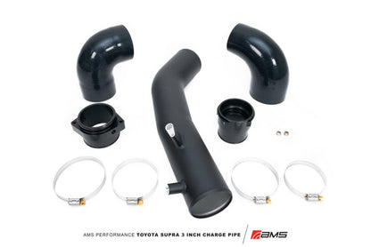 AMS Performance 2020+ Toyota Supra A90 Alumínio Kit de tubo de carga de 3 polegadas