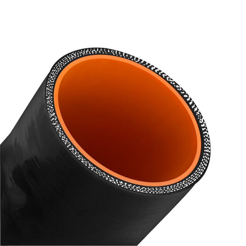 Mishimoto Acoplador de silicona negra de 3,0 pulg. con tapón NPT de 1/8 pulg.