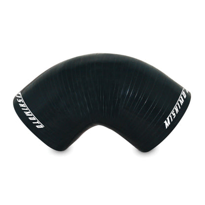 Acoplador de 90 graus preto Mishimoto 3 pol.