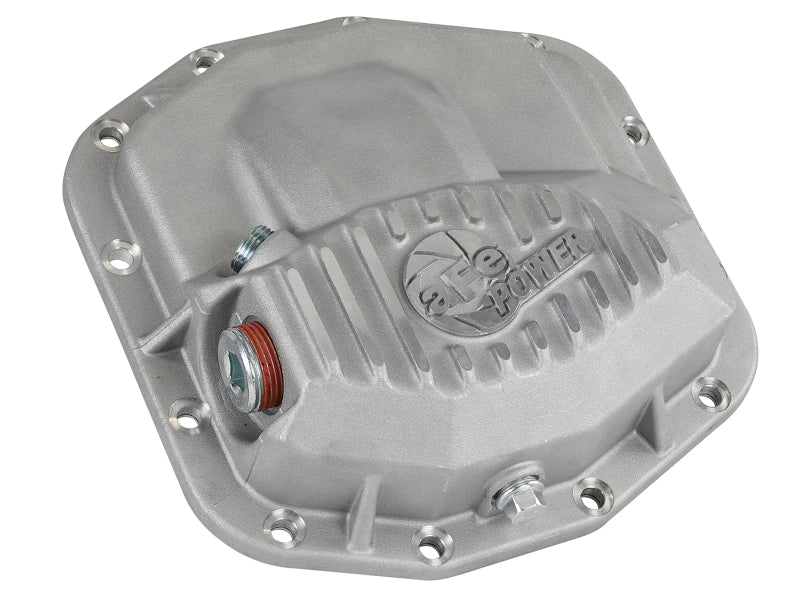 aFe Power Pro Series Cubierta de diferencial delantero Raw(Dana M210) 18-19 Jeep Wrangler JL 2.0L (t)