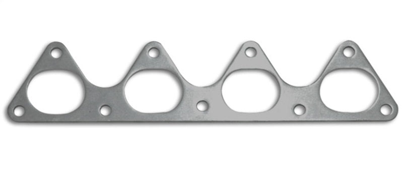 Brida de colector de escape Vibrant T304 SS para motor Honda/Acura D-series de 3/8 pulgadas de grosor