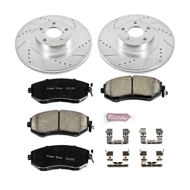 Power Stop 13-16 Scion FR-S Front Z23 Evolution Kit de freio esportivo