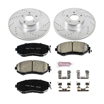 Power Stop 13-16 Scion FR-S Front Z23 Evolution Kit de freio esportivo