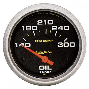 AutoMeter - 2-5/8" OIL TEMPERATURE, 140-300 °F, AIR-CORE, PRO-COMP (5447)