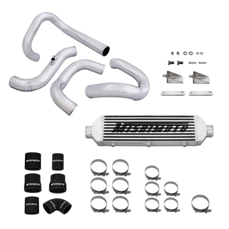 Kit de intercooler de alumínio Mishimoto 10-11 Hyundai Genesis Coupe prata