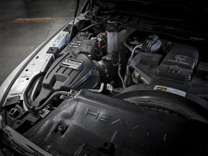Sistema de admissão de ar frio aFe Quantum Pro DRY S 13-18 Dodge Cummins L6-6.7L - Seco