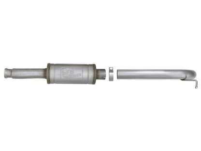 aFe Rock Duster 3in 409 SS Cat-Back Turn-Down Escape 2018+ Jeep Wrangler (JL) V6 3.6L