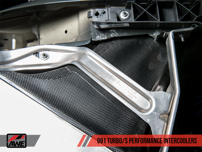 AWE Tuning Porsche 991 (991.2) Turbo/Turbo S Performance Intercooler Kit