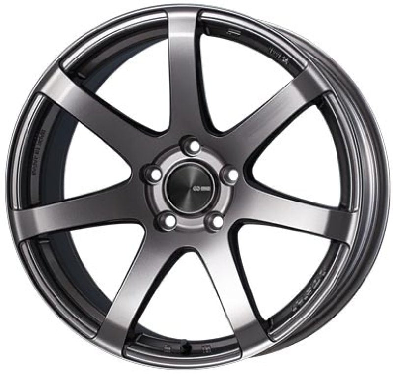 Roda Enkei PF07 18x9.5 5x114.3 40mm Offset prata escura