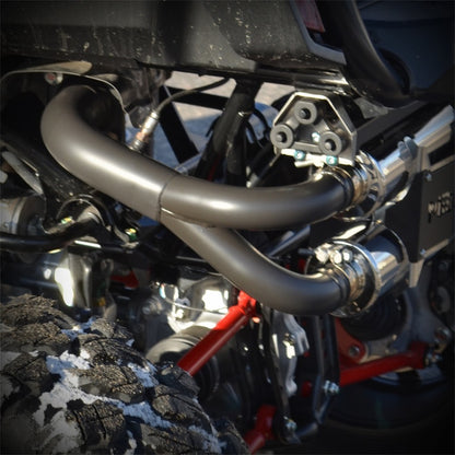 MBRP 19-20 Honda Talon Sistema de escape doble deslizable con silenciador de rendimiento