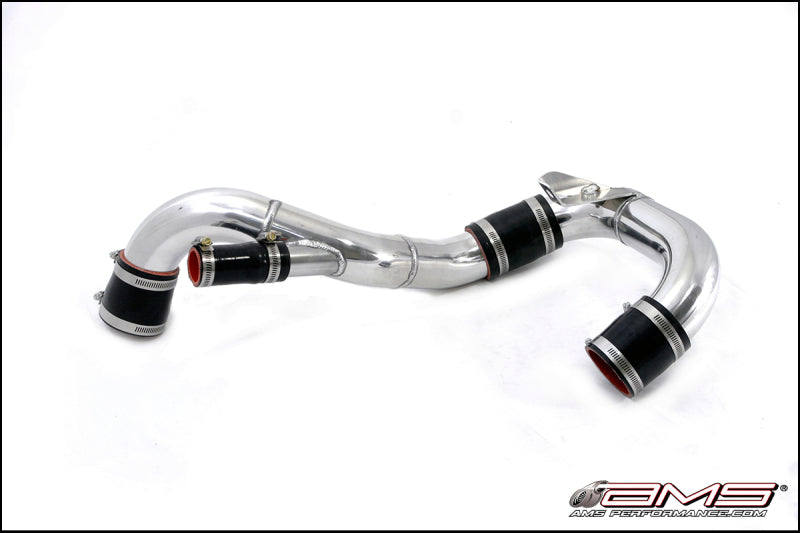 AMS Performance 08-15 Mitsubishi EVO X Lower I/C Pipe Kit for Stock Flange - Polished