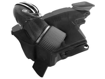 Sistema de admissão de ar de fibra de carbono aFe MagnumFORCE Stage-2 Pro DRY S 08-13 BMW M3 (E9X) V8 4.0L