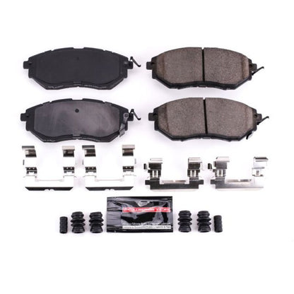 Power Stop 06-07 Subaru B9 Tribeca Front Z23 Evolution Sport Pastillas de freno con hardware