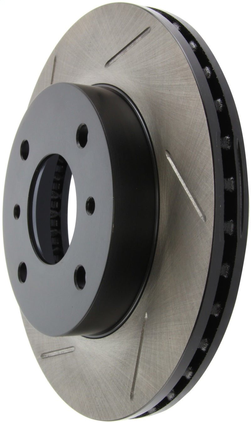 StopTech Power Slot Slotted 89-1/94 240SX w/ ABS / 7/96-98 240SX 4 Lug Front Right Rotor