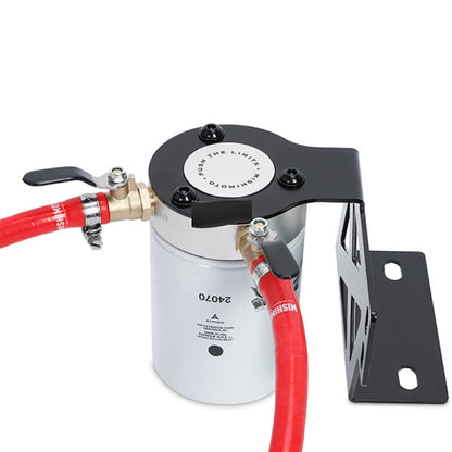 Mishimoto 08-10 Ford 6.4L Powerstroke Coolant Filtration Kit - Vermelho