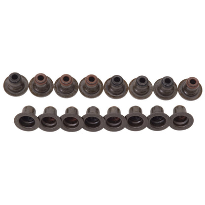 Edelbrock Spring Seat Locator/Seal Kit for Cylinder Heads Using 8mm Valves w/ 1 30In Beehive Springs