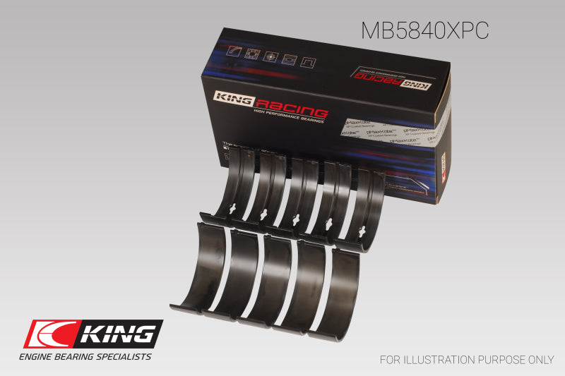King Engine Bearings Chrysler 300 Srt8 (Size 0.25) Main Bearing Set