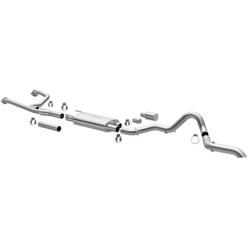 Magnaflow 22+ Toyota Tundra Overland Series 3in Single Straight Passenger Side Escape Cat-Back trasero