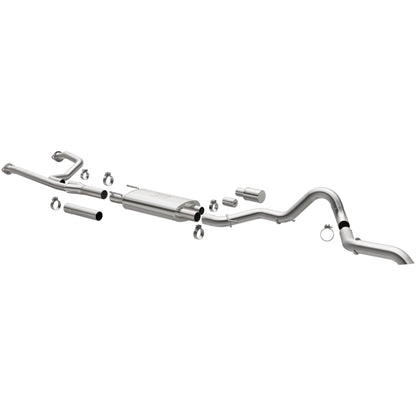 Magnaflow 22+ Toyota Tundra Overland Series 3in Single Straight Passenger Side Escape Cat-Back trasero