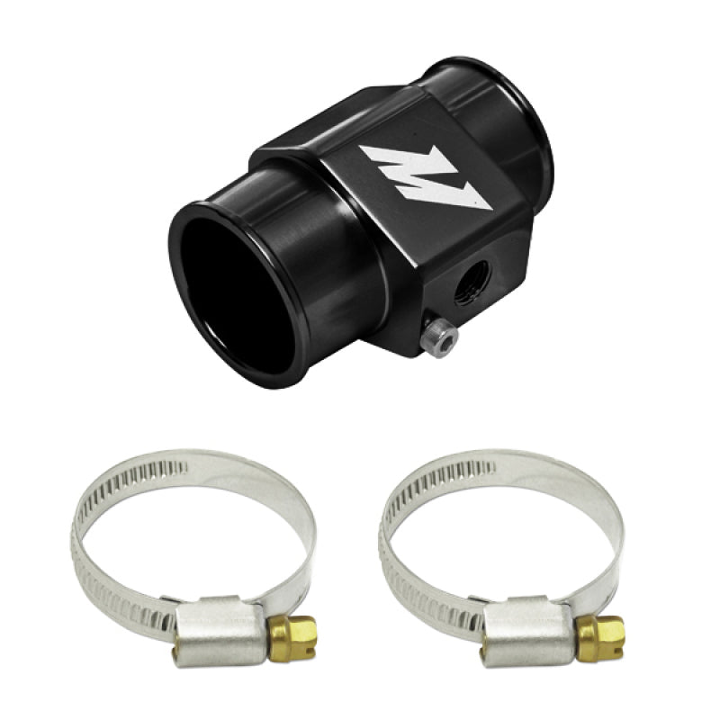 Temperatura del agua de Mishimoto. Adaptador Sensor 38mm Negro
