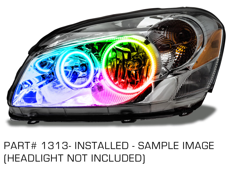 Oracle Buick Lucerne 06-11 Halo Kit - ColorSHIFT w/ Simple Controller
