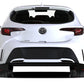 Rally Armor 18-25 Toyota Corolla Hatchback Blue UR Mud Flap Black Logo