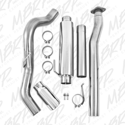 MBRP 11-13 Ford F-150 3.5L V6 EcoBoost 4 pol Cat Back Single Side T409 Sistema de escapamento