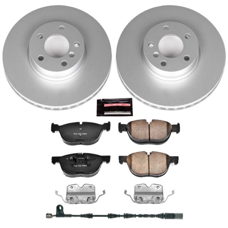 Power Stop 11-18 BMW X5 Delantero Z23 Evolution Sport Kit de frenos revestidos