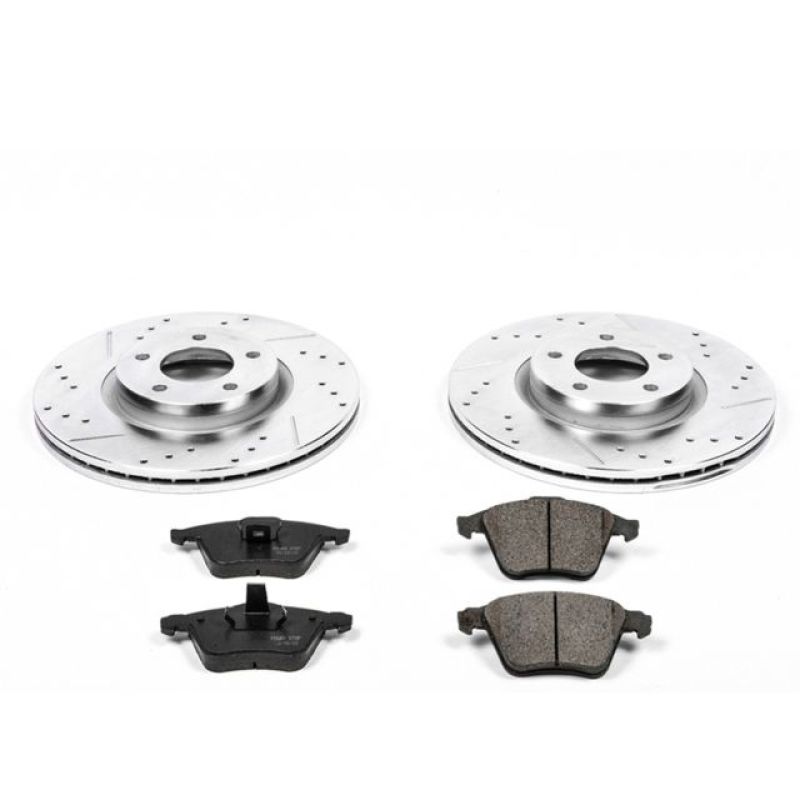 Power Stop 07-13 Mazda 3 Delantero Z23 Evolution Sport Kit de frenos