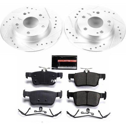 Power Stop 16-19 Honda Civic Trasero Z23 Evolution Sport Kit de Frenos