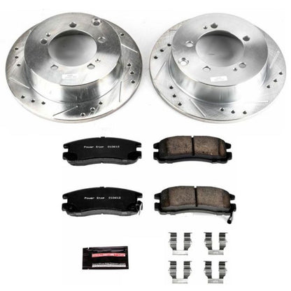 Power Stop 95-05 Chrysler Sebring trasero Z23 Evolution Sport Kit de freno