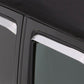 AVS 87-91 Ford LTD Crown Victoria Ventshade Front & Rear Window Deflectors 4pc - Stainless