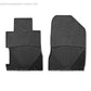 WeatherTech 06-11 Honda Civic Coupe / Si Coupe Front Rubber Mats - Black