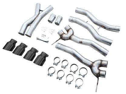 Escape Catback AWE Track Edition para BMW G8X M3/M4 - Ponteiras Diamond Black