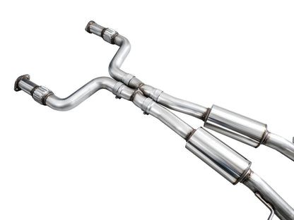 AWE Tuning 2023 Nissan Z RZ34 RWD Track Edition Cat-Back Exhaust System w/ Diamond Black Tips