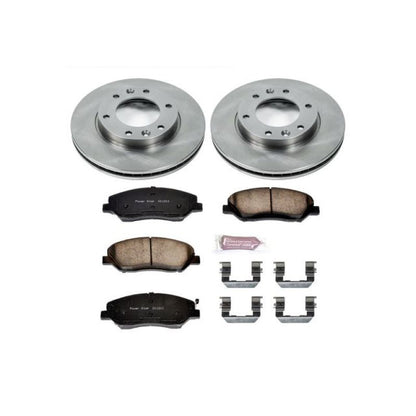 Power Stop 07-08 Hyundai Entourage Kit de frenos delanteros especiales para automóviles