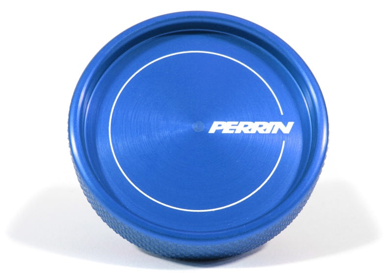 Perrin 02-21 Subaru WRX / 2022 BRZ &amp; GR86 / 04-21 STI / 00-18 Forester XT Tapón de llenado de aceite - Azul