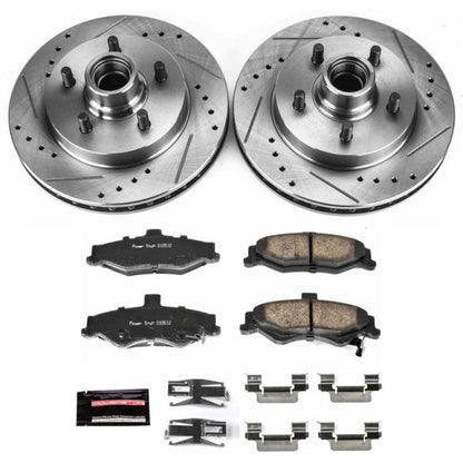 Power Stop 98-02 Chevrolet Camaro Trasero Z23 Evolution Sport Kit de Freno
