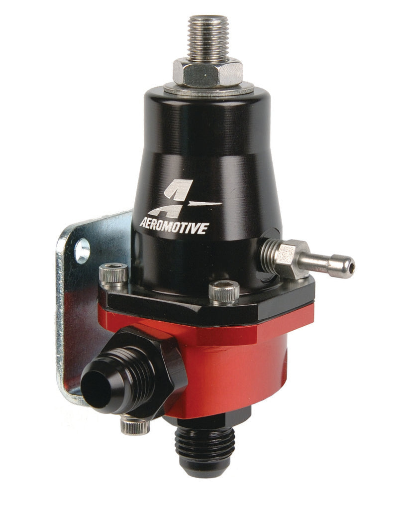 Aeromotive Compact Billet Regulador EFI ajustable - (1) AN-6 Entrada y retorno macho