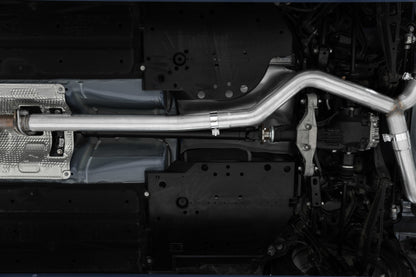MBRP 2022+ Subaru WRX 3in Cat-Back Dual Split Trasero Quad Puntas de fibra de carbono Escape de perfil de calle