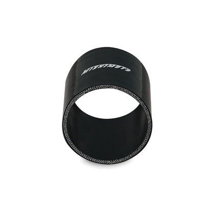 Acoplador recto negro Mishimoto de 2,5 pulgadas
