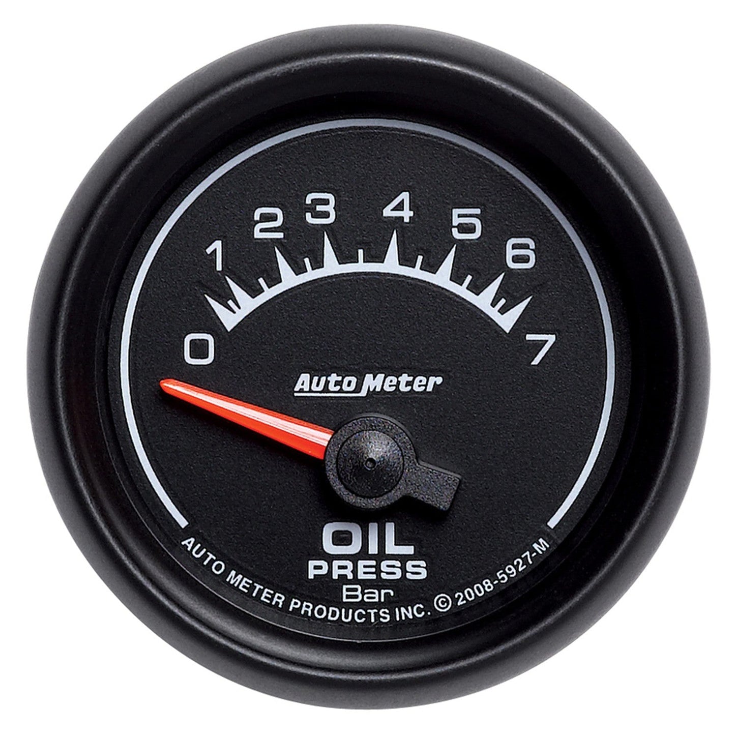 AutoMeter - 2-1/16" OIL PRESSURE, 0-7 BAR, AIR-CORE, ES (5927-M)