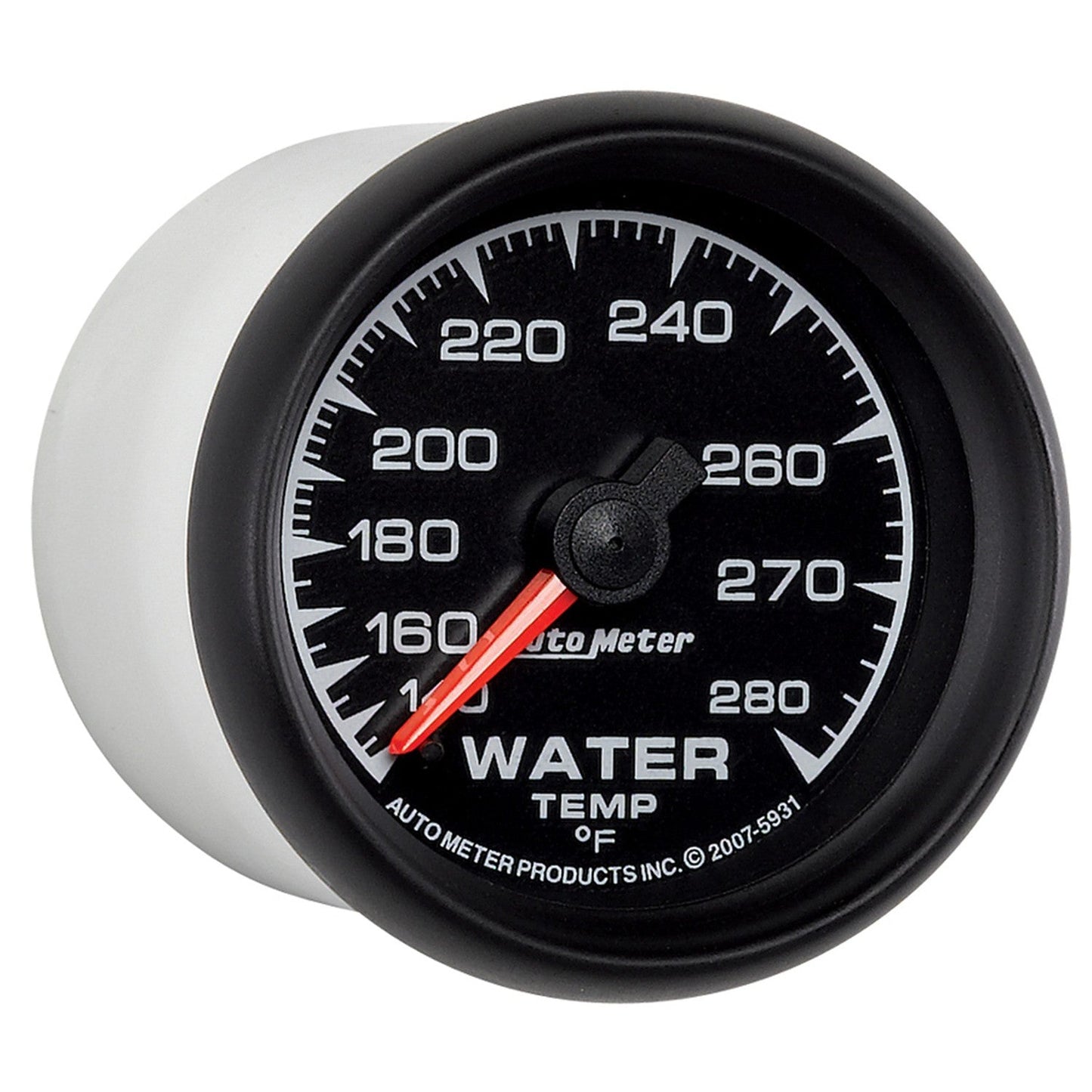 AutoMeter - 2-1/16" WATER TEMPERATURE, 140-280 °F, 6 FT., MECHANICAL, ES (5931)