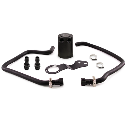 Mishimoto 2016+ Chevrolet Camaro SS Kit de latas de coleta de óleo confusas - preto
