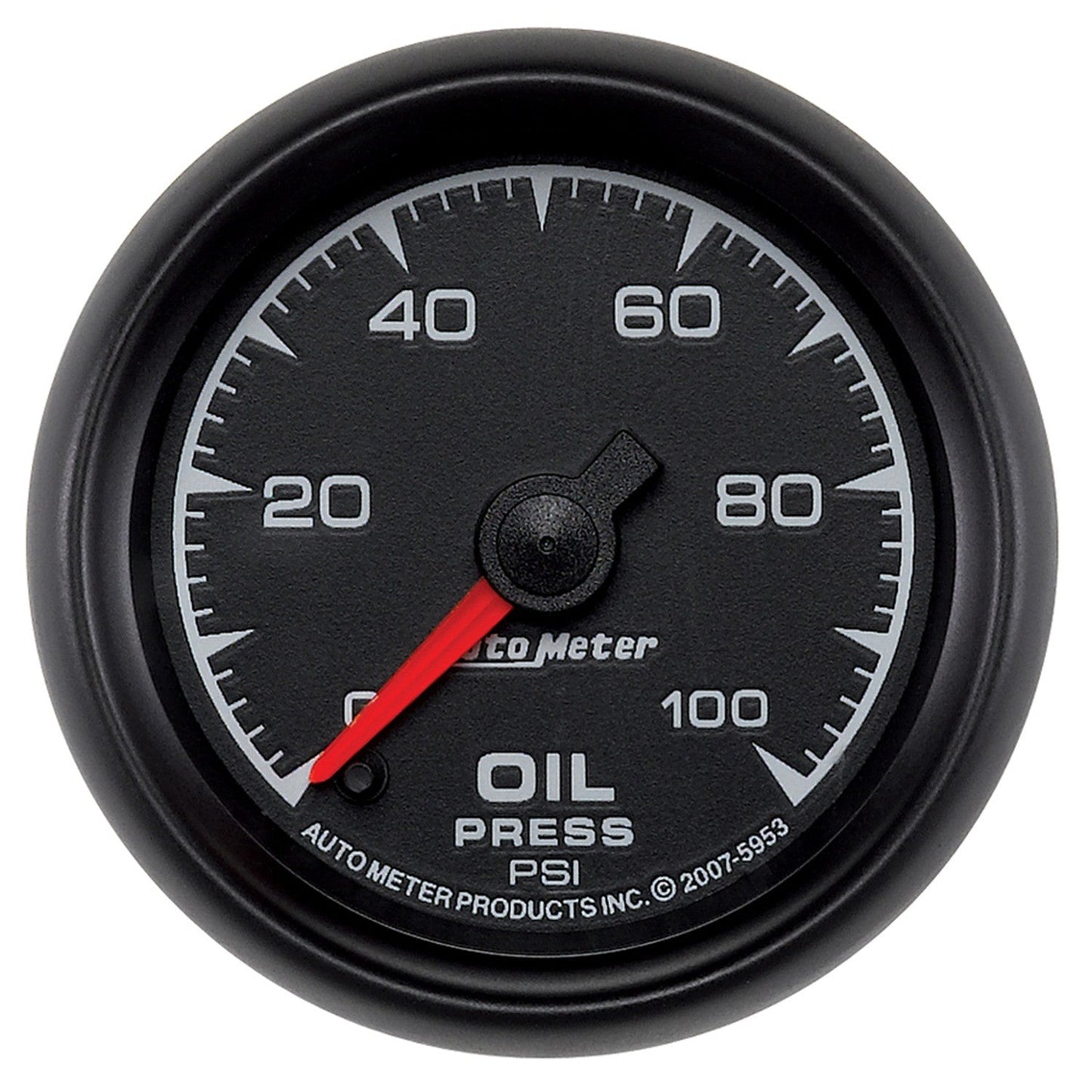 AutoMeter - 2-1/16" OIL PRESSURE, 0-100 PSI, STEPPER MOTOR, ES (5953)