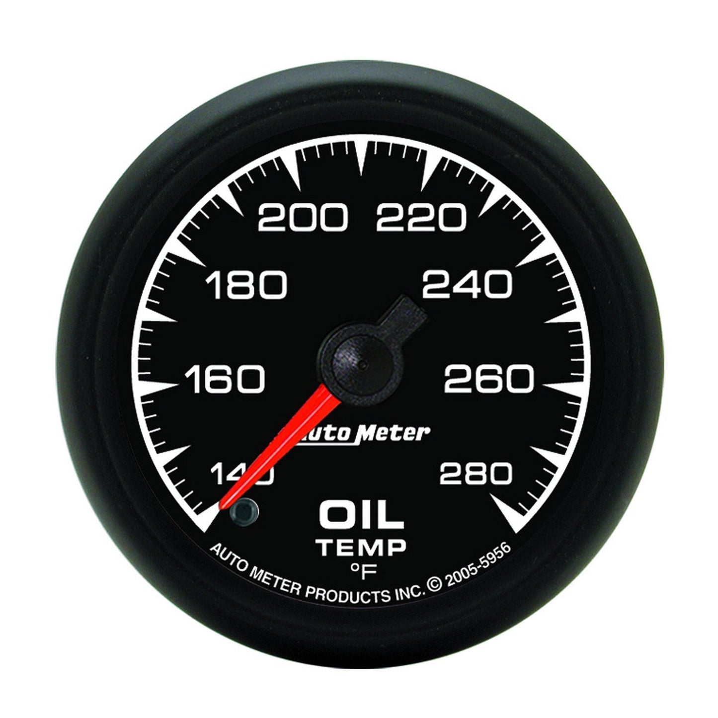 AutoMeter - TEMPERATURA DEL ACEITE DE 2-1/16", 140-280 °F, MOTOR PASO A PASO, ES (5956)