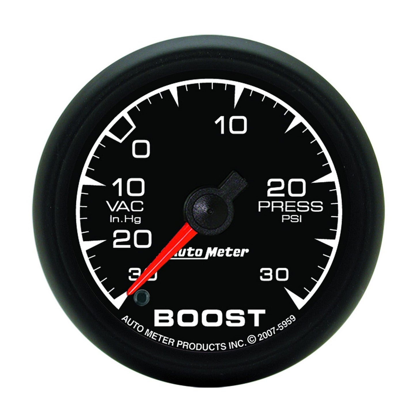 AutoMeter - 2-1/16" BOOST/VACUUM, 30 IN HG/30 PSI, STEPPER MOTOR, ES (5959)