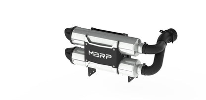 MBRP 17-19 Can-Am Maverick X3 escape de serie de rendimiento de doble deslizamiento