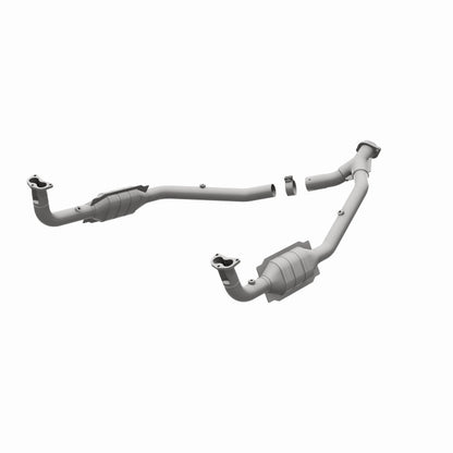 MagnaFlow DF Cat. Conv 97 Land Rover Defender 90 4.0L Y-Pipe Assy / 96-99 Discovery 4.0L Y-Pipe Assy